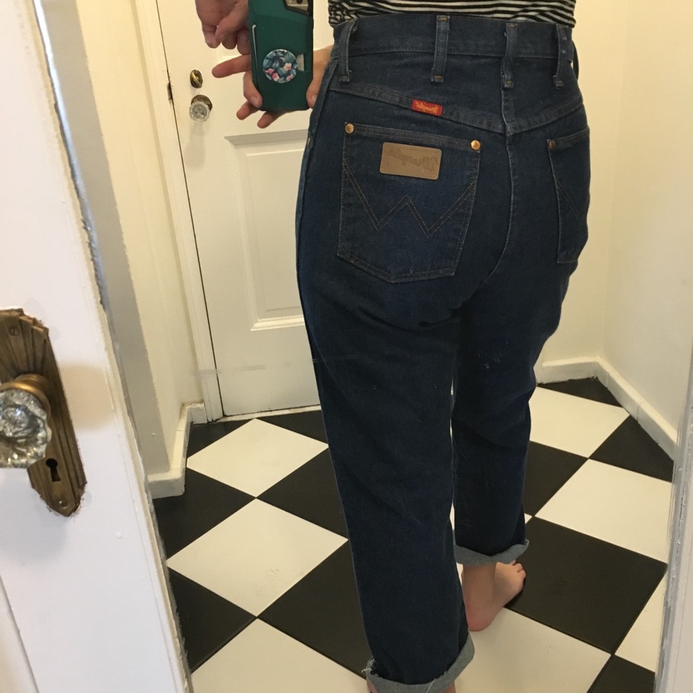 Vintage Wrangler high waisted mom jeans